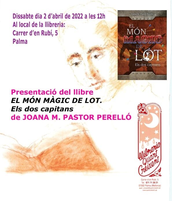 Presentació d’Els dos capitans a Quart Creixent